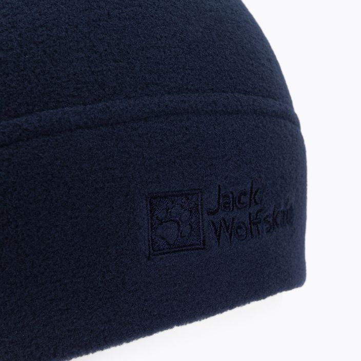 Jack Wolfskin Real Stuff fleecová zimná čiapka navy blue 1909852 3