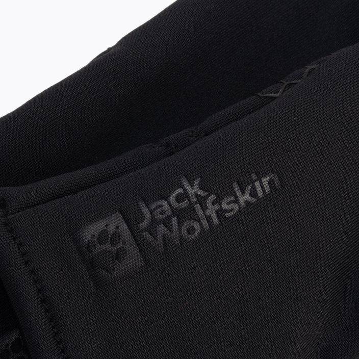 Trekingové rukavice Jack Wolfskin Allrounder čierne 1910791 5