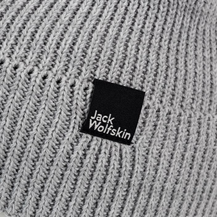 Jack Wolfskin Essential Beanie zimná čiapka šedá 1910881 3