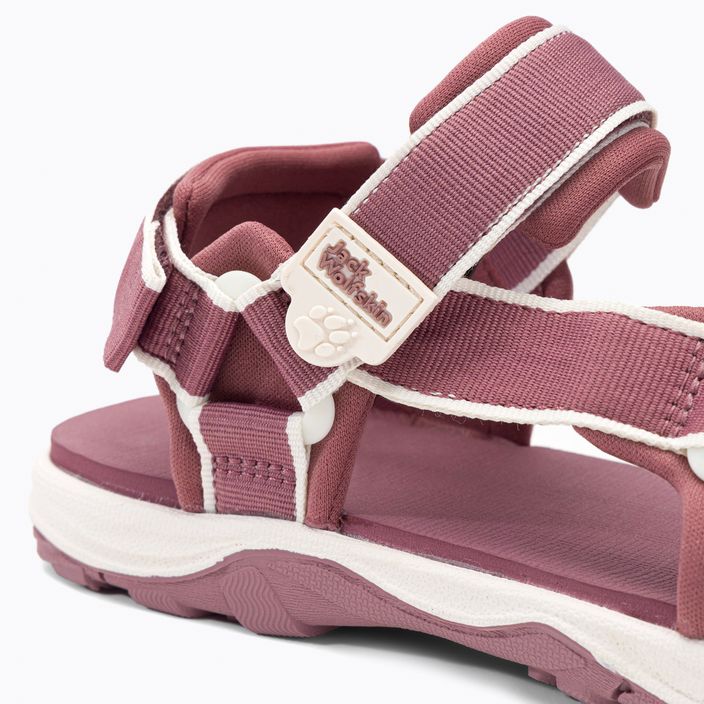 Jack Wolfskin Seven Seas 3 pink detské trekingové sandále 4040061 8