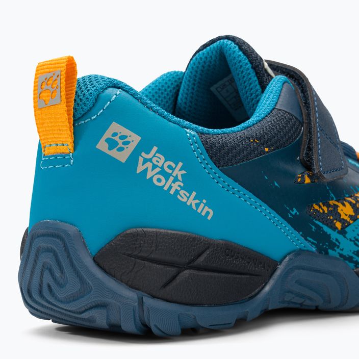 Detské trekové topánky Jack Wolfskin Vili Action Low navy blue 4056851 8