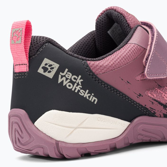 Detské trekové topánky Jack Wolfskin Vili Action Low pink 4056851 8