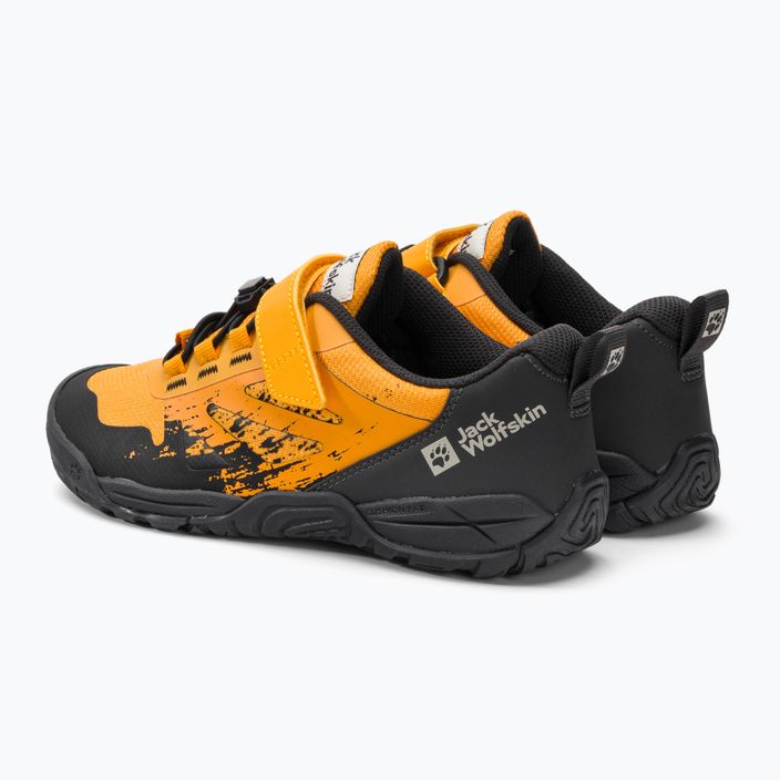 Detské trekingové topánky Jack Wolfskin Vili Action Low yellow 4056851 3