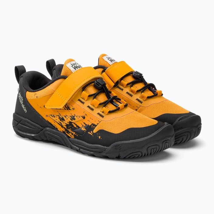 Detské trekingové topánky Jack Wolfskin Vili Action Low yellow 4056851 4