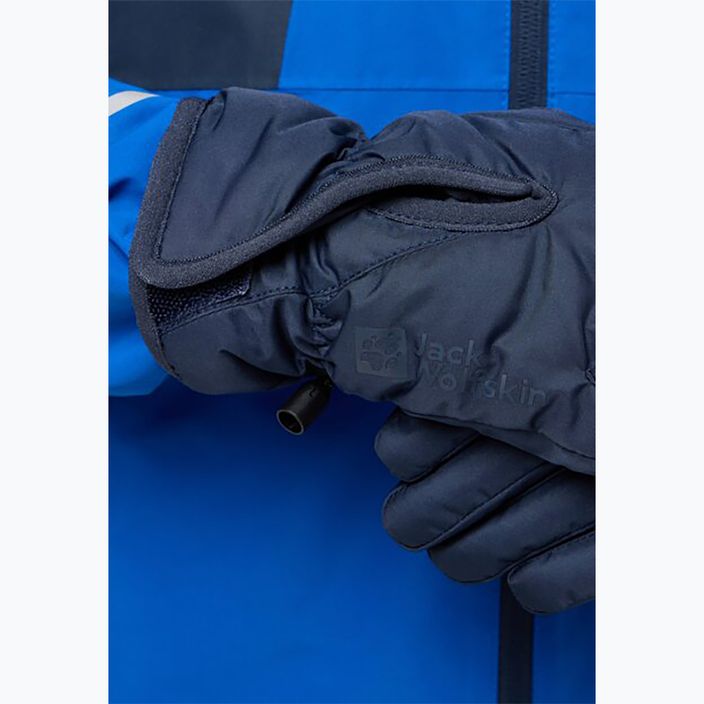 Detské trekingové rukavice Jack Wolfskin Easy Entry night blue 3