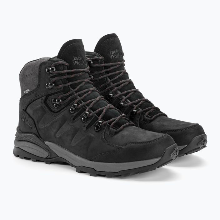 Jack Wolfskin Refugio Prime Texapore Mid phantom pánske trekové topánky 4