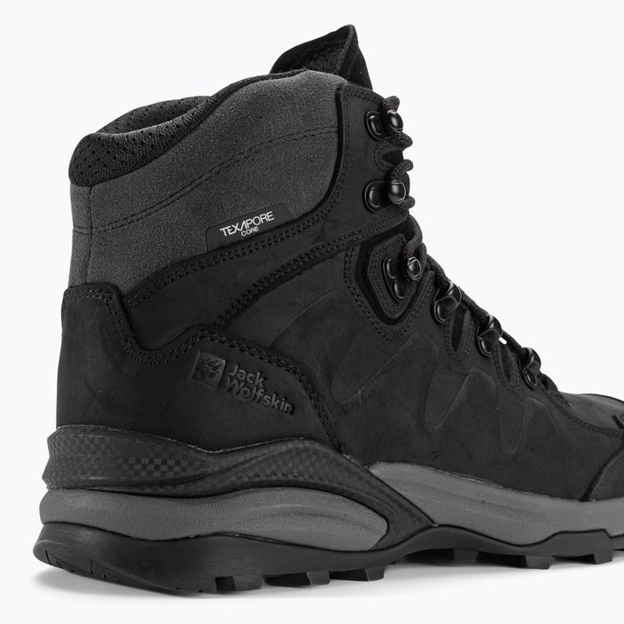 Jack Wolfskin Refugio Prime Texapore Mid phantom pánske trekové topánky 9