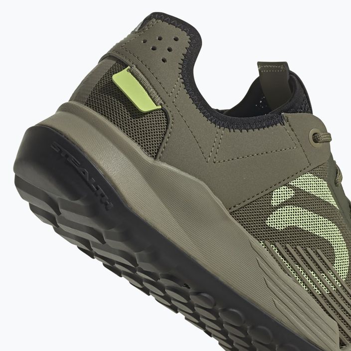 Pánska cyklistická obuv adidas FIVE TEN Trailcross LT focus olive/pulse lime/orbit green 10