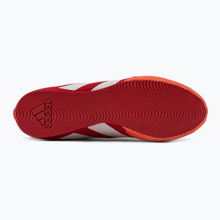 Pánska boxerská obuv adidas Box Hog 4 červená GW143 4