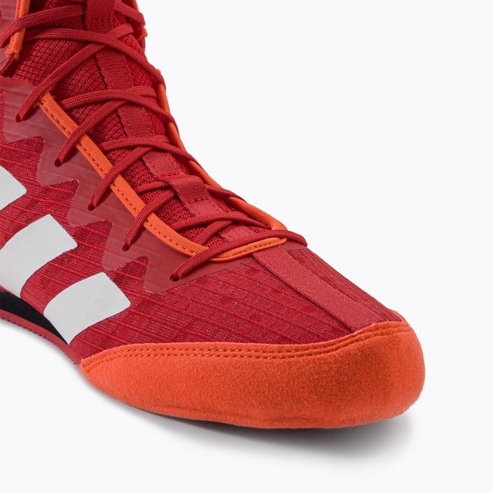 Pánska boxerská obuv adidas Box Hog 4 červená GW143 7