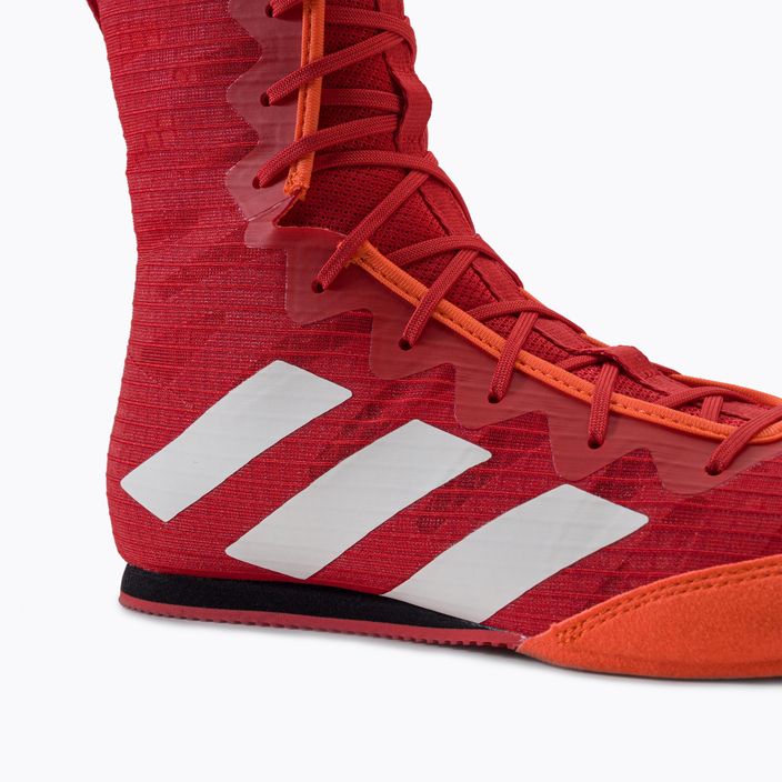 Pánska boxerská obuv adidas Box Hog 4 červená GW143 8