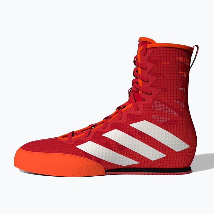 Pánska boxerská obuv adidas Box Hog 4 červená GW143 12