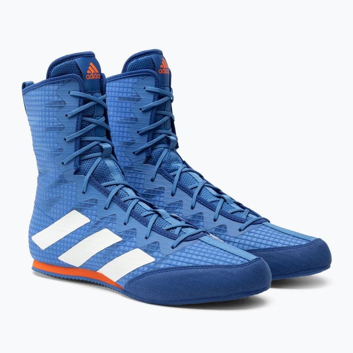 Pánska boxerská obuv adidas Box Hog 4 modrá GW142 4