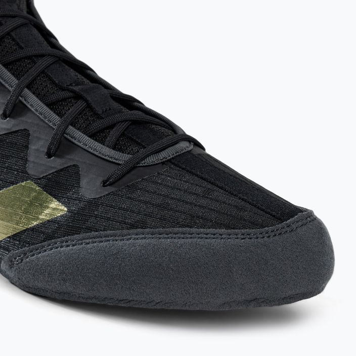 Boxerská obuv adidas Box Hog 4 čierno-zlatá GZ6116 7