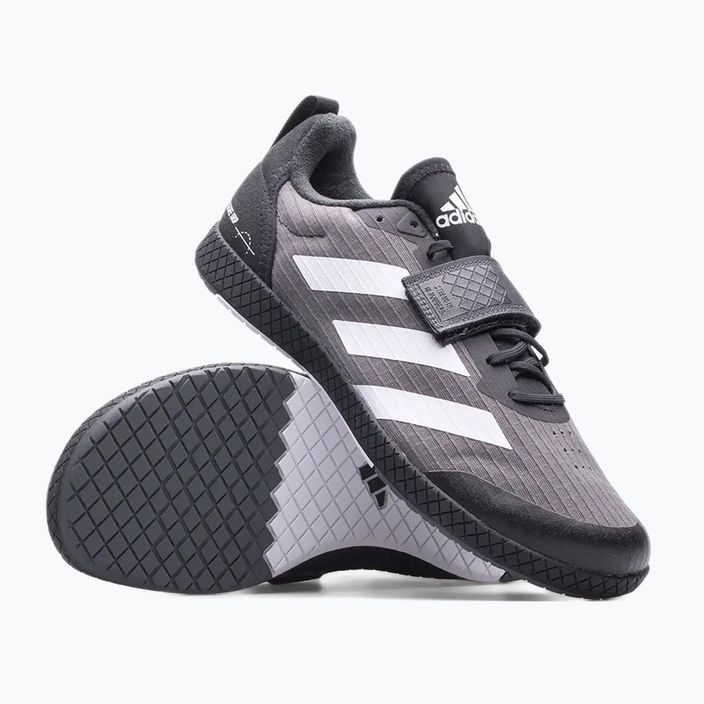 adidas The Total šedo-čierna tréningová obuv GW6354 16