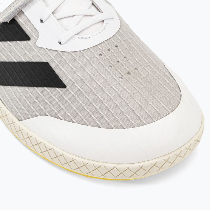 adidas The Total tréningová obuv biela a sivá 7