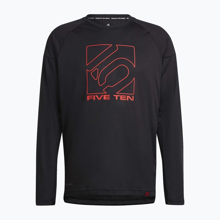 Pánsky cyklistický dres s dlhým rukávom adidas FIVE TEN Long Sleeve Jersey black 7