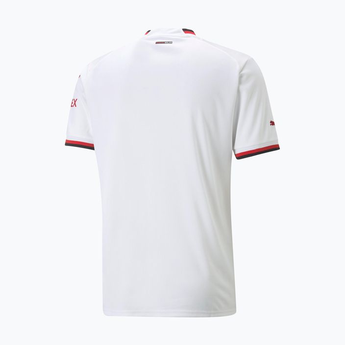 Pánske futbalové tričko PUMA ACM Away Replica biele 765834 2 2