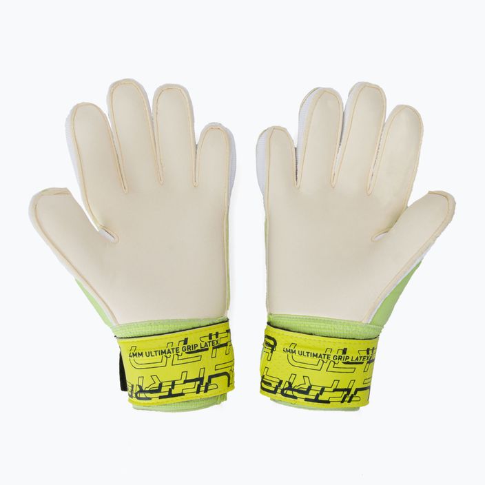 Detské brankárske rukavice PUMA Ultra Grip 2 RC čierno-zelené 041815 01 2