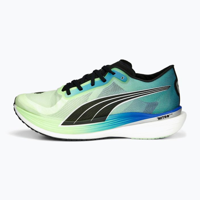 Pánska bežecká obuv PUMA Deviate Nitro Elite 2 green 377786 01 12