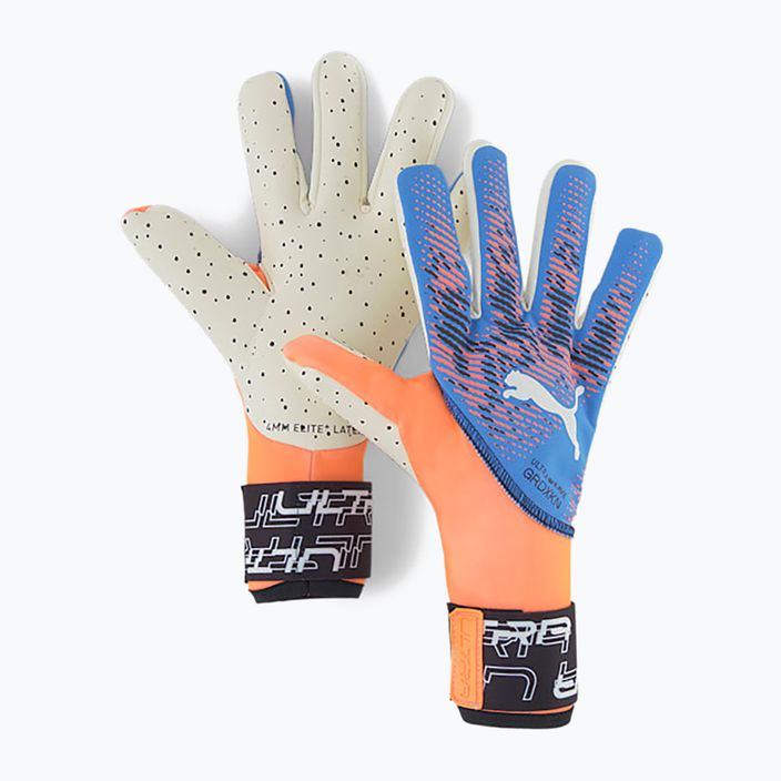 Brankárske rukavice PUMA Ultra Ultimate1 NC ultra orange/blue glimmer 5