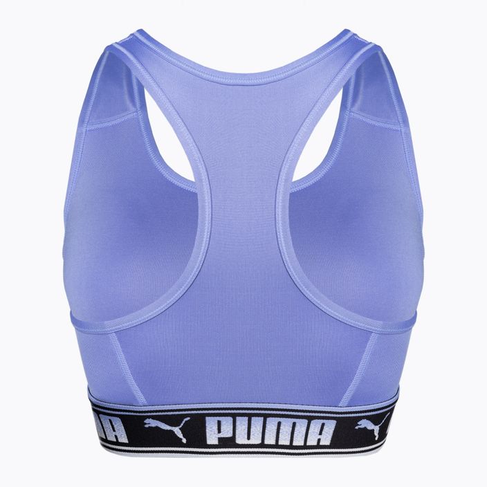 PUMA Mid Impact fitness podprsenka Puma Strong PM fialová 521599 28 5