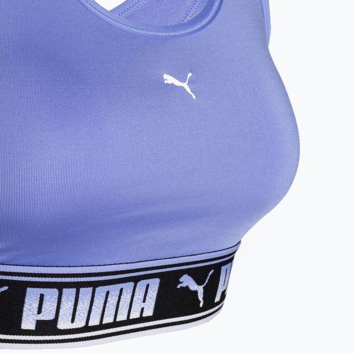 PUMA Mid Impact fitness podprsenka Puma Strong PM fialová 521599 28 6