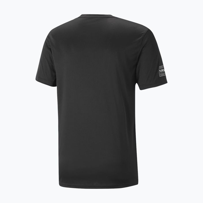 Pánske tréningové tričko PUMA Fit Logo Cf Graphic black 523098 01 2