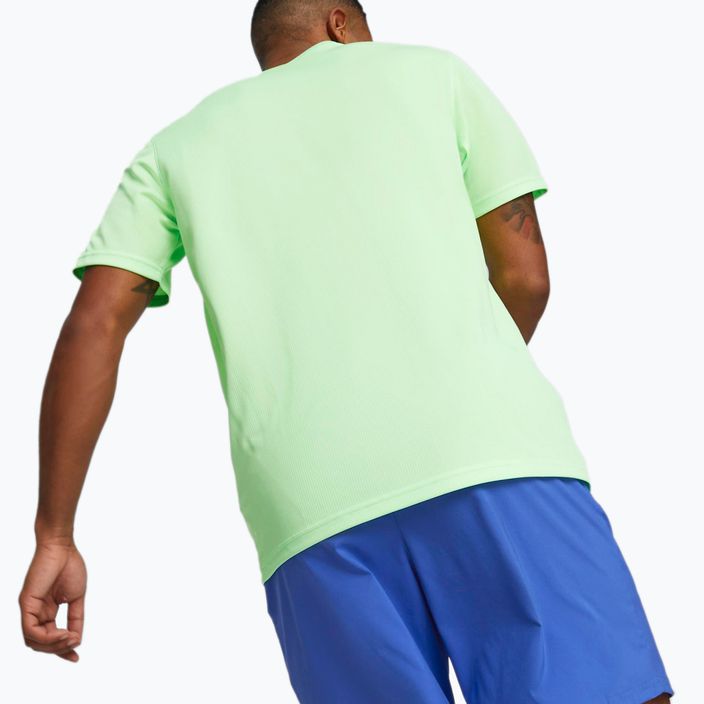 PUMA Performance pánske tréningové tričko zelené 520314 34 4