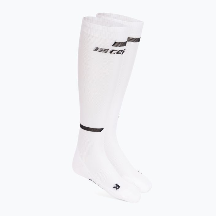 Dámske kompresné bežecké ponožky CEP Tall 4.0 white