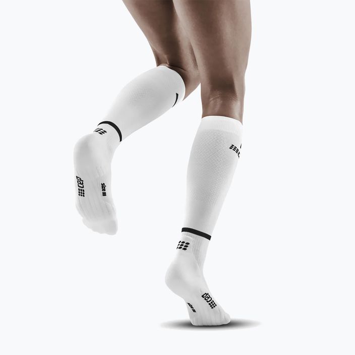 Dámske kompresné bežecké ponožky CEP Tall 4.0 white 5