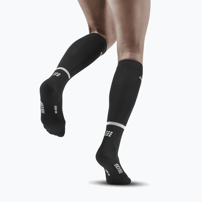 Dámske kompresné bežecké ponožky CEP Tall 4.0 čierne 5