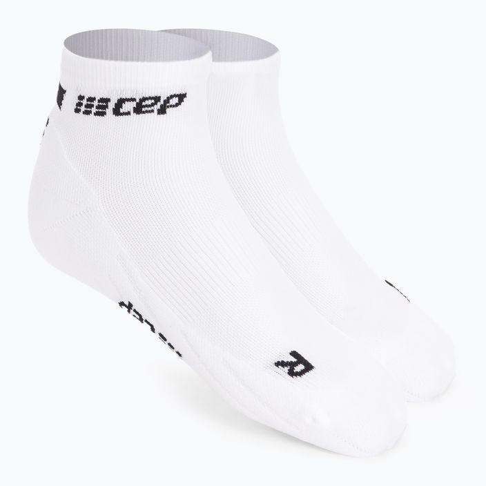 CEP Pánske kompresné bežecké ponožky 4.0 Low Cut White