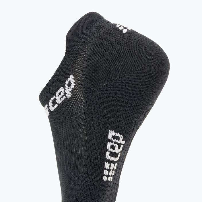 Dámske kompresné bežecké ponožky CEP 4.0 No Show black 4