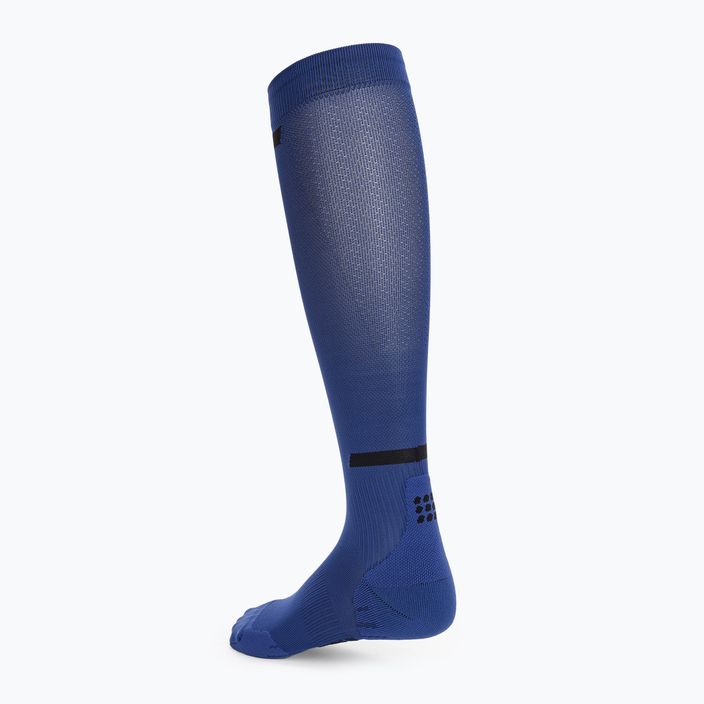 CEP Tall 4.0 pánske kompresné bežecké ponožky modré 3
