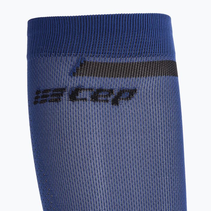 CEP Tall 4.0 pánske kompresné bežecké ponožky modré 4