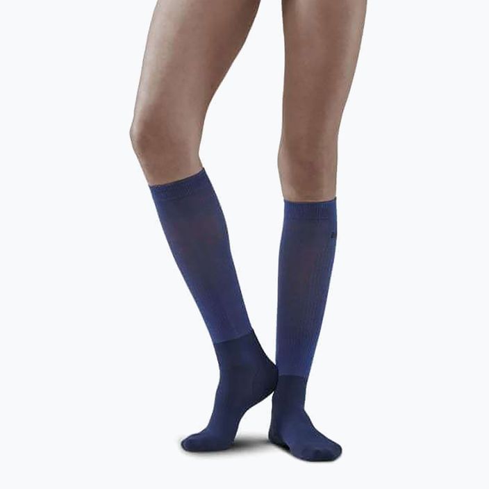 Dámske kompresné ponožky CEP Infrared Recovery modré 7