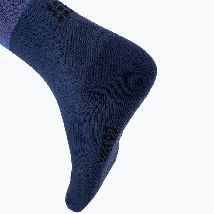 Dámske kompresné ponožky CEP Infrared Recovery modré 6