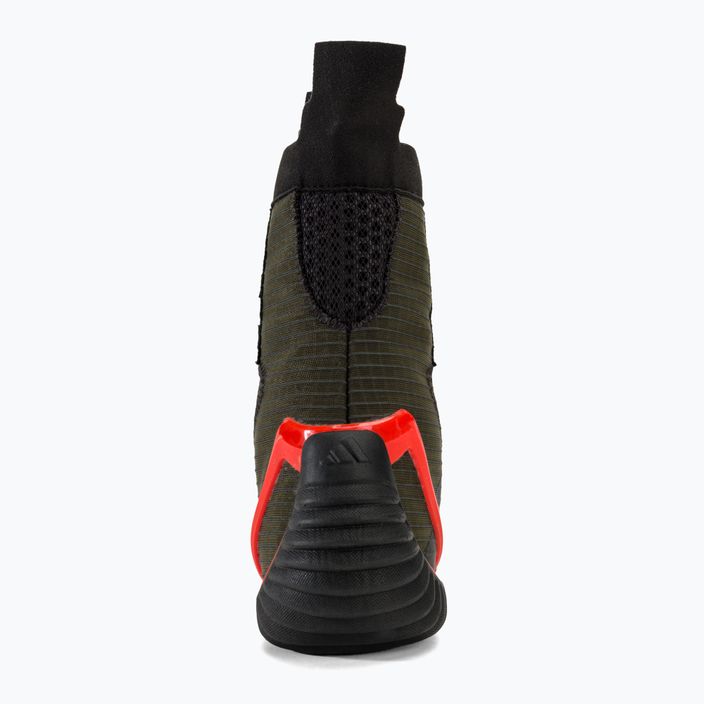 Boxerská obuv adidas Speedex 23 carbon/core black/solar red 6