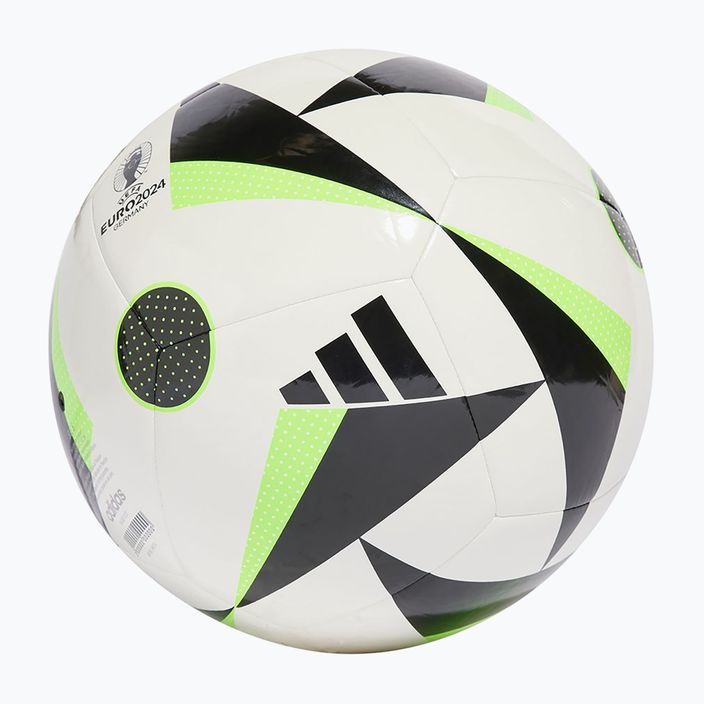 Futbalová lopta  adidas Fussballiebe Club biela/čierna/solárne zelená veľkosť 4 2