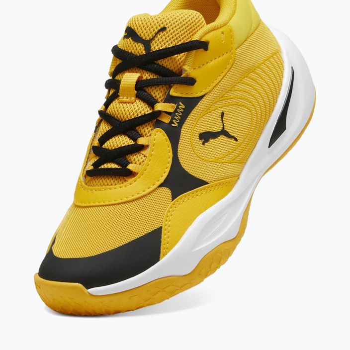 Detská basketbalová obuv PUMA Playmaker Pro JR  yellow sizzle/puma blackl 5