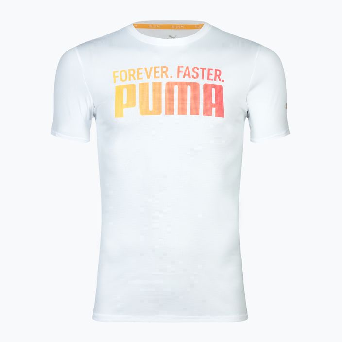 Pánske tričko PUMA Run Favorites Forever Faster TEE puma white