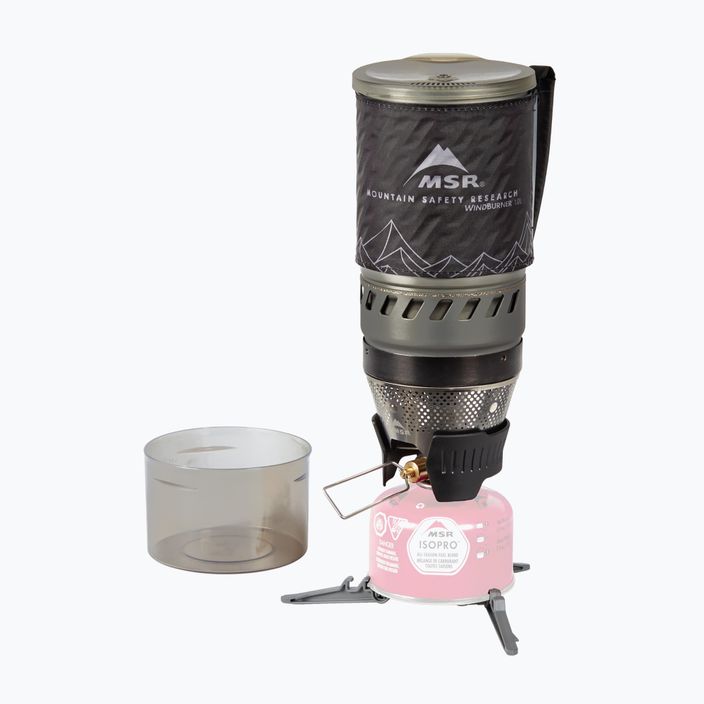 MSR WindBurner Personal Stove System čierny 2