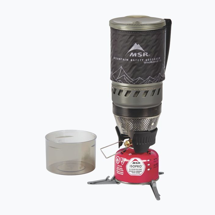 MSR WindBurner Personal Stove System čierny 3