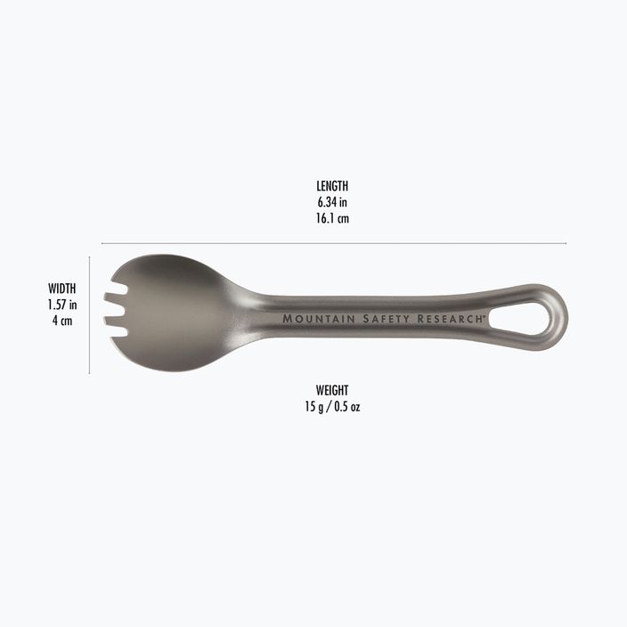 Lyžičko -vidlička  MSR Titan Spork titanium 4