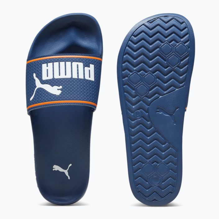 Šľapky PUMA Leadcat 2.0 perzská modrá/puma biela/dýňový koláč 4