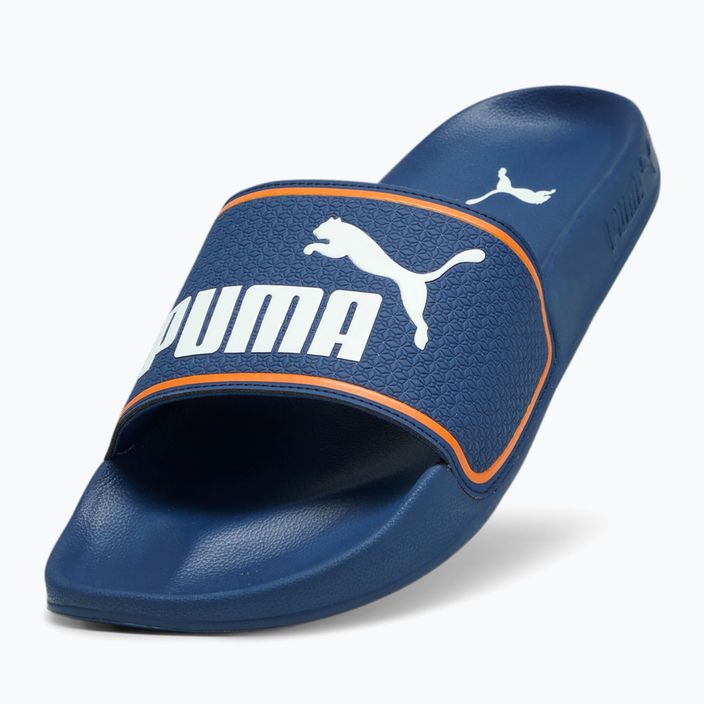 Šľapky PUMA Leadcat 2.0 perzská modrá/puma biela/dýňový koláč 5