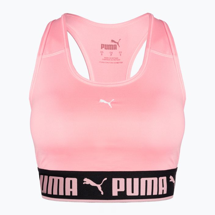 PUMA Mid Impact fitness podprsenka Puma Strong PM coral ice