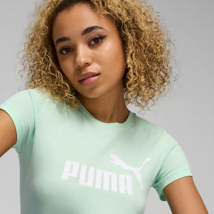 Dámske tričko PUMA ESS Logo Tee fresh mint 7