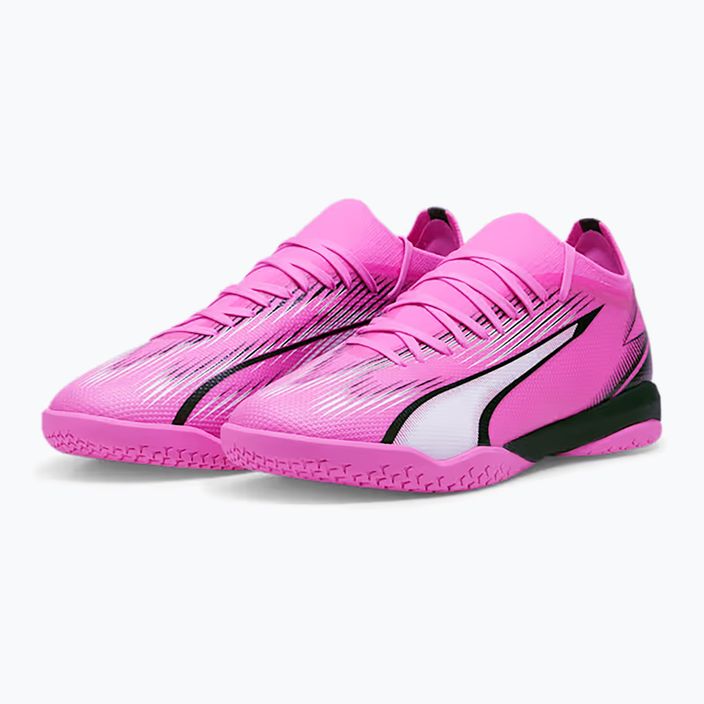 Futbalová obuv PUMA Ultra Match IT poison pink/puma white/puma black 10